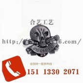 骷髏頭徽章、個性徽章、時尚徽章、鏤空胸章