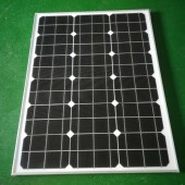 廠家供應(yīng)60w單晶太陽能發(fā)電板  太陽能光伏發(fā)電系統(tǒng)